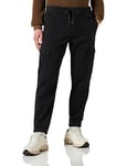 BOSS Sisla2-Cargo-DS Pantalon emballé à Plat, Black1, 94 pour des Hommes