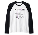 LAYOVER for K-pop Lover Army Bangtan Saranghae V Raglan Baseball Tee