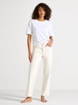 Lindex STRAIGHT Nea cropped jeans med lett stretch