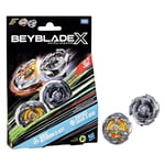 Beyblade X Dual Pack Gale Wyvern 3-60T et Sword Dran 3-80B, 2 toupies de compétition à rotation droite authentiques Takara Tomy, Dès