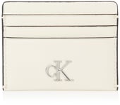 Calvin Klein Jeans Minimal Monogram Cardcase 6CC K60K612746, Porte-Cartes Femme, Gris (Birch), OS