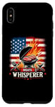 Coque pour iPhone XS Max Meats Whisperer Barbecue avec drapeau américain