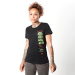 T-shirt Tortues Ninja Fearsome Fighting Team femme - Noir - S - Noir