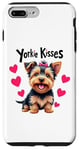 Coque pour iPhone 7 Plus/8 Plus Yorkie Kisses - Adorable Yorkshire Terrier Maman Amoureux des Chiens Papa