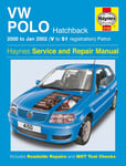 Haynes verkstadshandbok VW Polo Hatchback bensin 2000 jan 2002