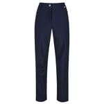 Regatta Great Outdoors Womens/Ladies Geo Softshell II Short Leg Trousers (Navy) - Size 12 UK