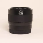 Zeiss Used Touit 32mm f/1.8 Planar T* Lens Sony E