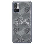 ERT GROUP mobile phone case for Xiaomi REDMI NOTE 10 5G / POCO M3 PRO original and officially Licensed Game of Thrones pattern 019 optimally adapted to the shape of the mobile phone, case made of TPU