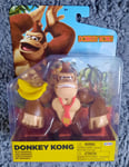 Nintendo Donkey Kong Action Figure with Bananas Jakks Pacific Rare NEW