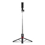 Hama Fancy Stand Selfie Stick Tripod 110 Inches for Mobile Phone Bluetooth Remote Shutter