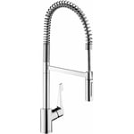 Cento - Mitigeur d'évier xxl, Semi-Pro avec bras flexible, EcoSmart, chrome 14806000 - Hansgrohe