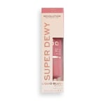 Makeup Revolution Superdewy you got me blushing Flytande rouge