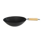 Dexam Swift Spice 30cm Heavy Gauge Non-stick Carbon Steel Wok