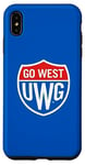 Coque pour iPhone XS Max University of West Georgia UWG Wolves Go West Shield Logo