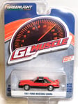 GREENLIGHT 1981 FORD MUSTANG COBRA RED 1/64 13300-C GL MUSCLE 25