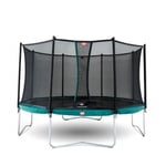 BERG Favorit 330 11ft Green Trampoline and Safety Net