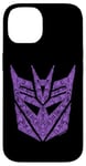 iPhone 14 Transformers Evergreen Decepticons Purple Icon Filled Logo Case