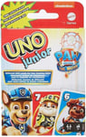 Mattel Games UNO Junior Paw Patrol The Movie Jeu de société et 56 cartes