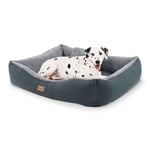 Emma lit pour chien panier lavable antidérapant respirant matelas réversible coussin Taille M (80 x 20 x 70 cm)