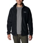 Columbia Men's Steens Mountain Full Zip 2.0 Fleece Jacket, Black, XL