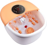 Hangsun Large Foot Spa Bath Massager with Heat Bubbles Massage FM660 Heater Box,