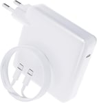 Chargeur Usb C 67W Pour Mac Book Pro 13/14 / 15/16 Pouces, Mac Book Air 2020/2019 / 2018, Compatible Avec Ipad Pro 12,9/11 Pouces, Câble De Charge Usb C Vers C De 2 M.¿