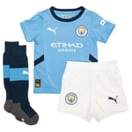 Manchester City Hjemmedrakt 2024/25 Mini-kit Barn - PUMA, størrelse 110 cm