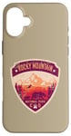 Coque pour iPhone 16 Plus Rocky Mountain National Park Colorado Design vieilli