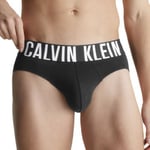 Calvin Klein Kalsonger 3P Intense Power Briefs Svart bomull Medium Herr