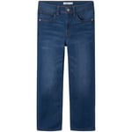 Name It Nkmryan straight-fit jeans til barn, Dark Blue Denim