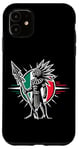 Coque pour iPhone 11 Aztec Warrior Mask Ancient Civilization Mexican Heritage