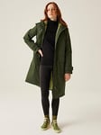 Regatta Womens Orla Kiely Kiely Full Length Jacket -khaki, Khaki, Size 10, Women