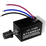 1:a Motorhastighetsregulator DC 12V/24V 10A Motorhastighetsstyrenhet Växel för Bil Lastbil Fläkt Värme Co