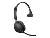 Jabra Office Trådlös Hörlur, Jabra Evolve2 65 Link380a Ms Mono Black