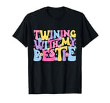 Twins Matching Twins Day Friend Twinning With My Bestie T-Shirt