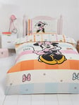 Minnie Mouse Pastel Bow Single Duvet Cover Set