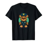 Funny Police Costume for Teddy Bear Boys and Girls T-Shirt