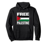 Free Palestine Palestine Flag I Love Palestine Gaza Pullover Hoodie