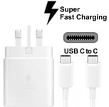 Genuine Samsung Galaxy S23 S23 Plus S23 Ultra Super Fast Charger 45W