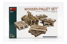 Mini Art 49016 1/48 Ensemble De Palettes En Bois