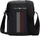 Tommy Hilfiger Men TH FOUNDATION MINI REPORTER, Black, One Size