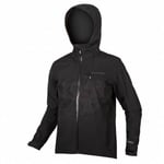 Endura SingleTrack Waterproof II Jacket - Black / Large