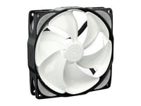 Noiseblocker NB-eLoop B12-P - Ventilateur châssis - 120 mm - gris, noir, blanc