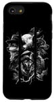 Coque pour iPhone SE (2020) / 7 / 8 Loup Alpha Loup-garou Meme Male Art Artwork Werewolf Wolf