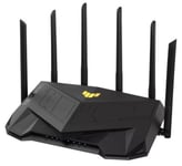 Trådlös router Asus TUF Gaming AX6000 med 2.5GbE WAN, 4xGigabit+1x2.5GbE LAN switch, AiMesh, WiFi 6