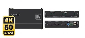 KRAMER DigiTOOLS VS-211H2 2x1 Automatic 4K UHD HDMI Standby Switcher - video/audio switch - 2 porter