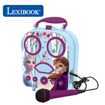 Lexibook BTC050FZ Disney Frozen II My Secret Portable Kids Karaoke Machine