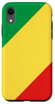 Coque pour iPhone XR Drapeau de la République du Congo Proud Patriot Souvenir Fan