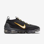 Air Vapormax 2021 Flyknit UK 6 EUR 40 Black White University Gold DH4086 001