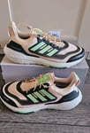 Adidas ULTRABOOST 22 COLD.RDY 2.0 Bliss Orange, Beam Green, &Core Black UK 8.5